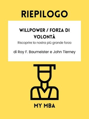 cover image of Riepilogo--Willpower / Forza di Volontà